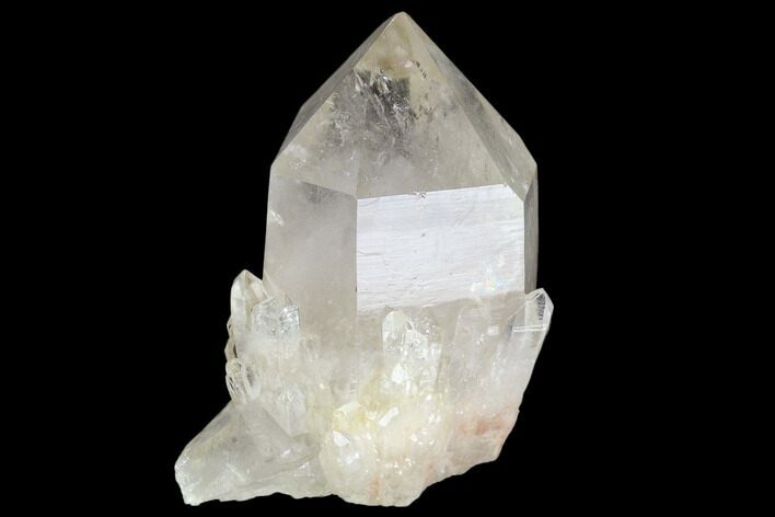 Quartz Crystal Cluster - Lwena, Congo #128404